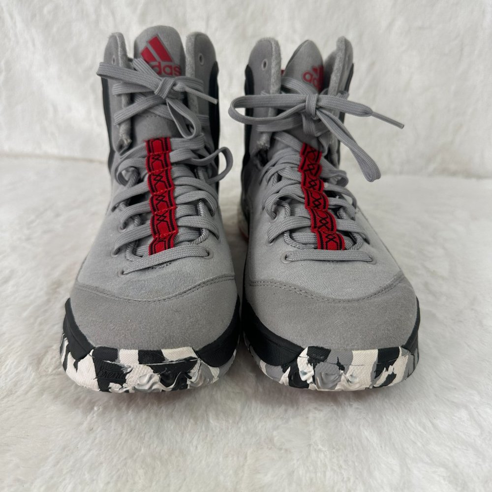 Rare 2015 D Rose 5 Boost 'Light Onix' C77900  SZ 5.5 Chicago Bulls Hi Tops - Picture 3 of 14